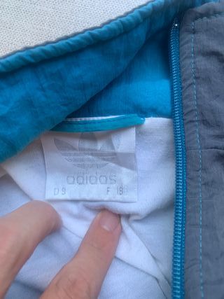 Chaqueta cortavientos Adidas vintage XL