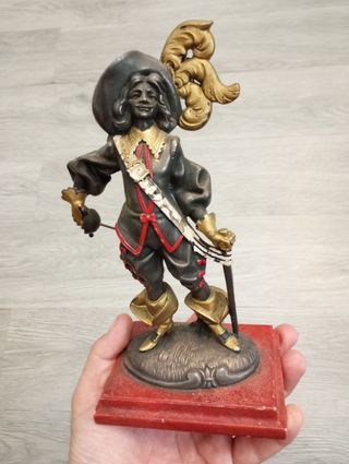 Statua metallo soldato