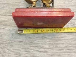 Statua metallo soldato