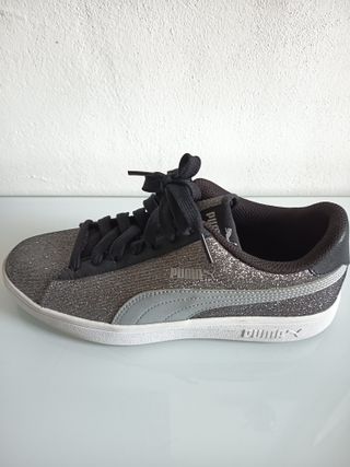 Puma Sneakers Glitter Argento 38,5