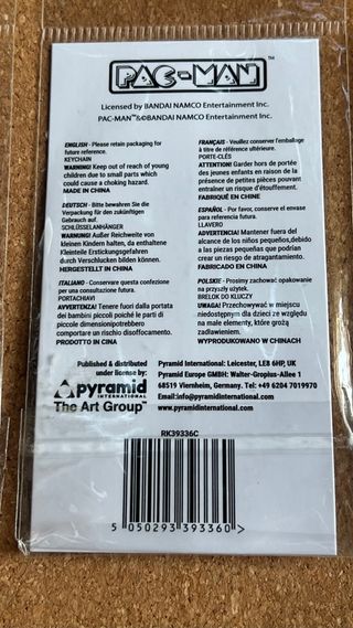 3 Porta-Chaves Pac-Man