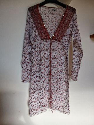 Copricostume Natura Rosso-Bianco