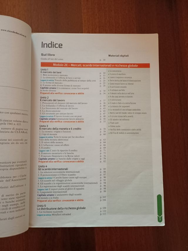 Capitale Umano 2 - Libro di diritto ed economia