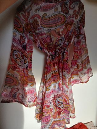 Abito copricostume multicolor