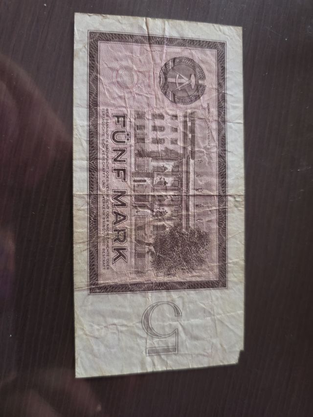 5 marcos alemanes (1964). BERLIN.