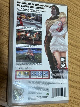 PSP Tekken Dark Resurrection