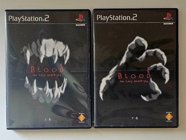 PS2  Blood.  The Last Vampire 1 y 2.