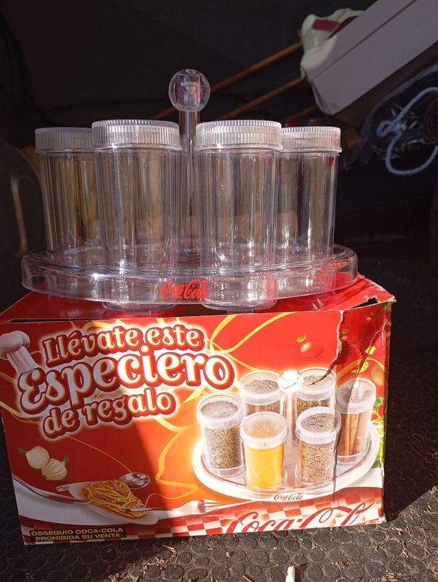 Especiero Coca-Cola - 8 botes