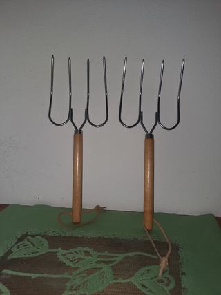 2 Forchettoni da Barbecue -
