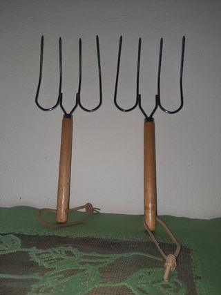 2 Forchettoni da Barbecue -