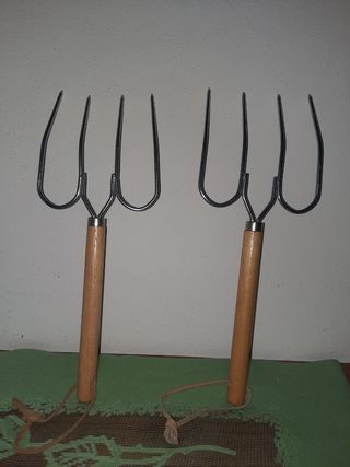 2 Forchettoni da Barbecue -
