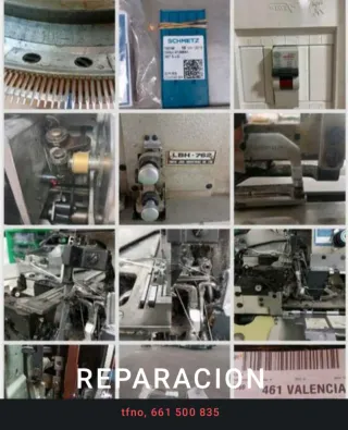 Reparación Maquinaria de coser Toledo