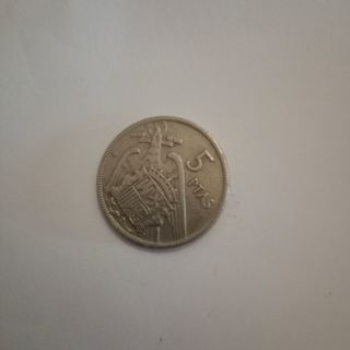 5 Monedas de 5ptas. de Franco