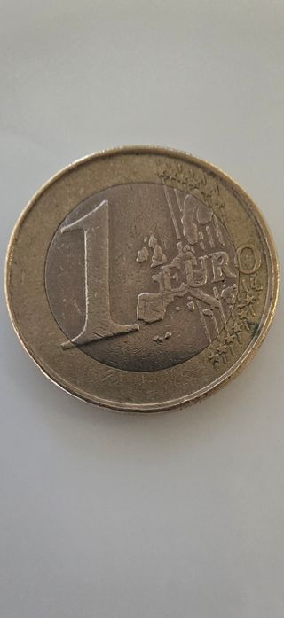 Moneda 1 Euro Bélgica 2002