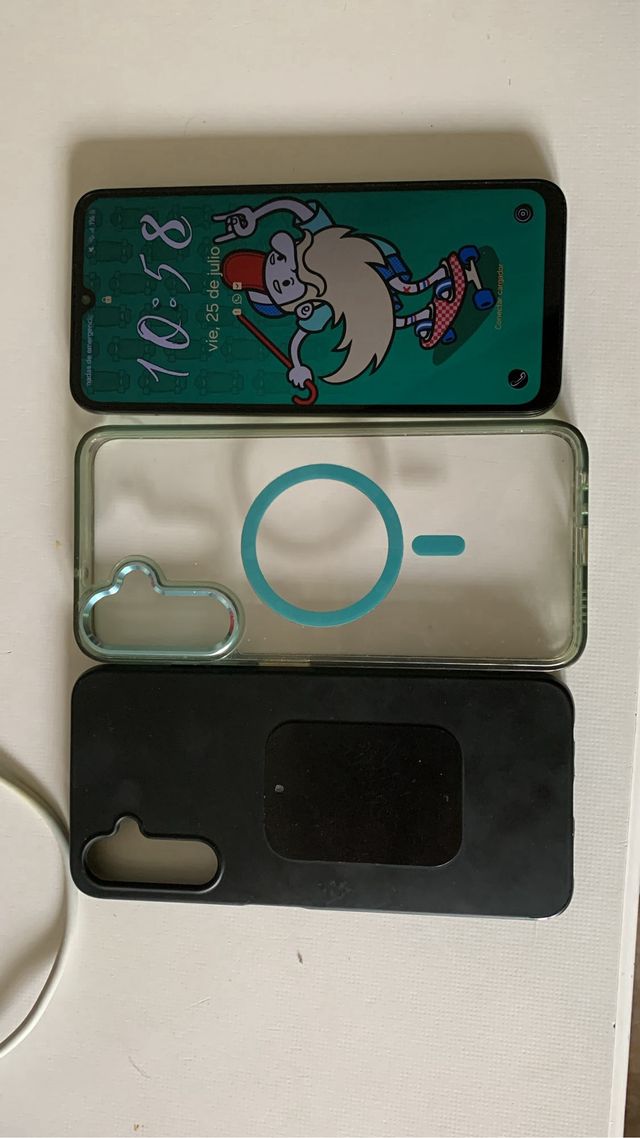 Samsung Galaxy A05sg Black con la sua scatola