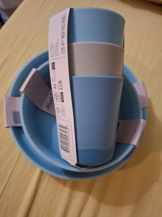 Set pappa Albair: ciotole e bicchieri