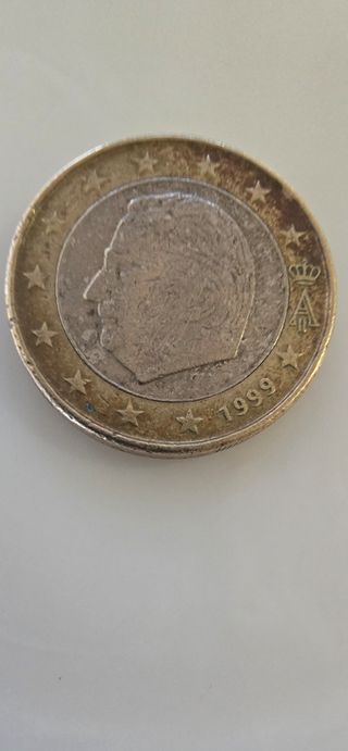 Moneda 1€ Bélgica 1999