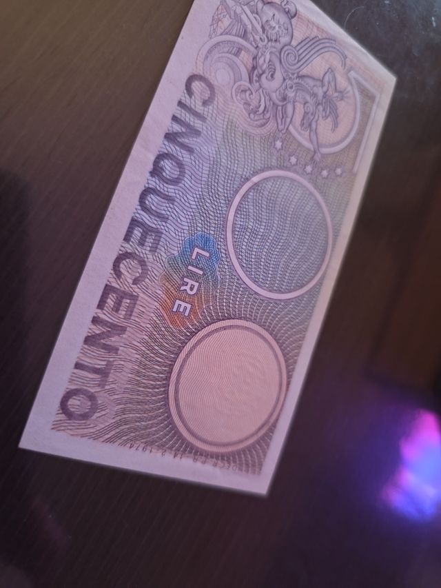 Billete 500 Liras. República Italiana. 1974. ITA