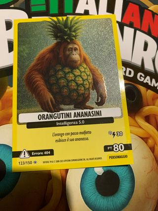 Carta Brainrot - Orangutani Ananasini