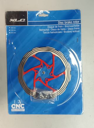 Disco feno XLC BR-X85, 160mm, 6 tornillos Nuevo a 