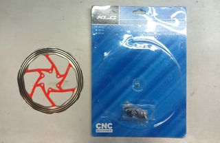 Disco feno XLC BR-X85, 160mm, 6 tornillos Nuevo a 
