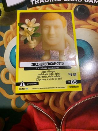Carta Zuccherbergamotto - Brainrot