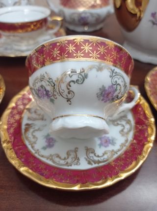 Servizio caffè Bavaria oro