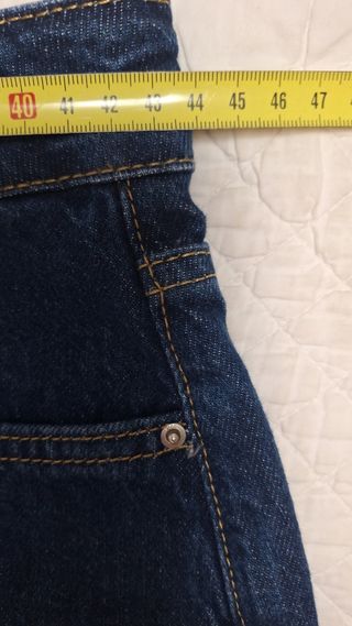 Minifalda vaquera azul