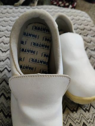 Zapatos Panter blancos de seguridad
