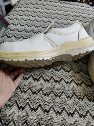 Zapatos Panter blancos de seguridad