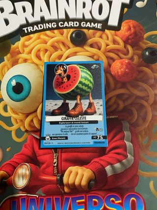 Carta Brainrot - Giraffa Celeste