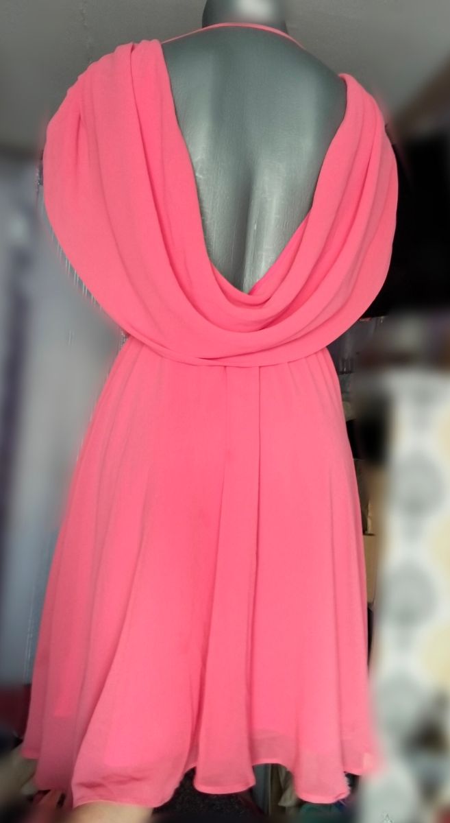 Rosa Clar Rosa Poete Vestidos De Fiesta Vestido Elegante Marca