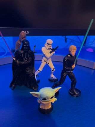 Figuras Star Wars: Darth Vader, Luke, etc.