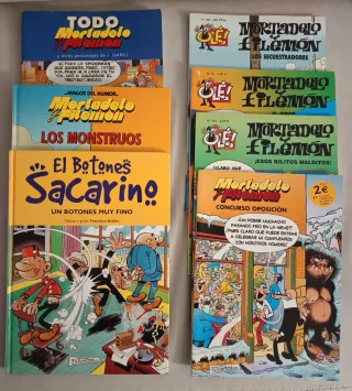 7 CÓMIC Mortadelo y Filemón y El Botones Sacarino