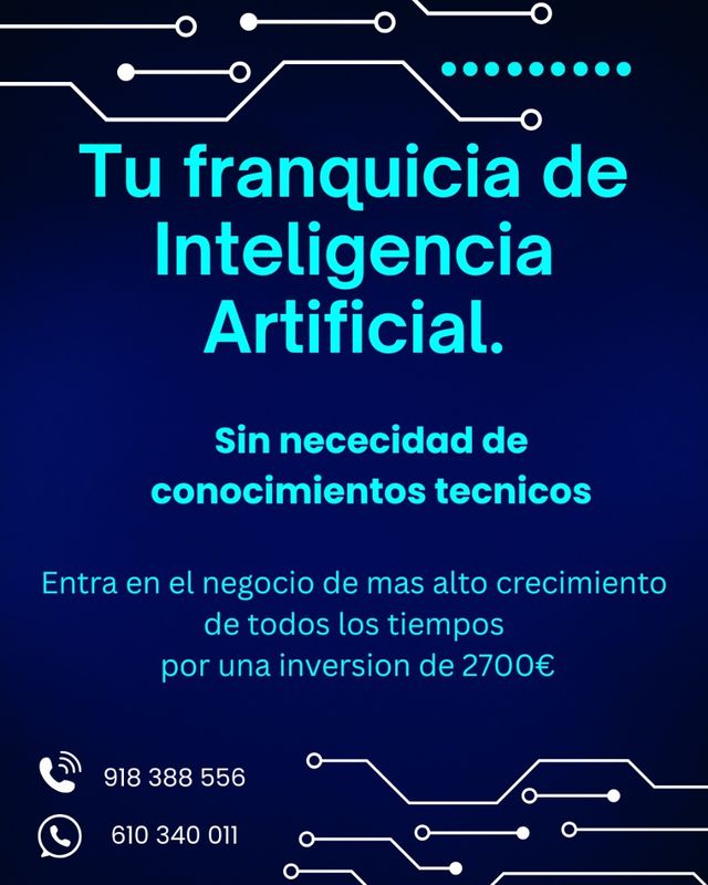 Franquicia Inteligencia Artificial