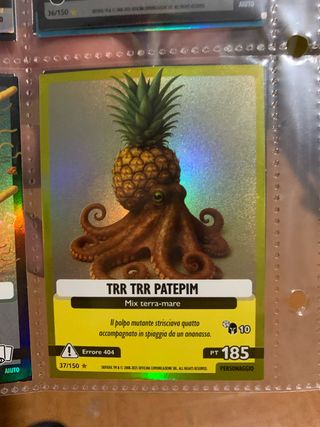 Carta Brainrot TRR TRR Patepim 37/150