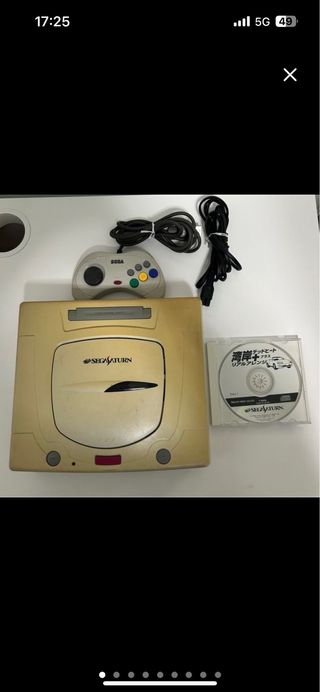 Sega Saturn Mark II- con juego 