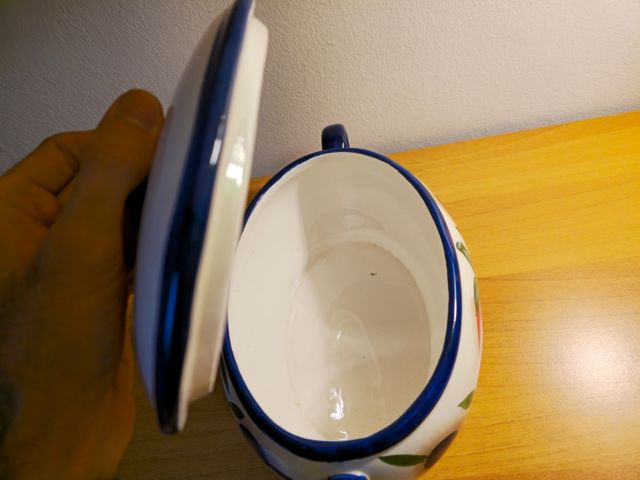 Zuppiera Ceramica dipinta a mano