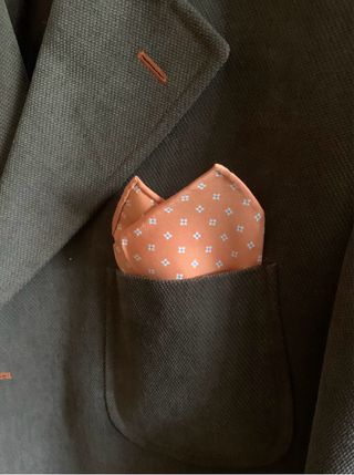 E.Marinella - pochette in seta da taschino