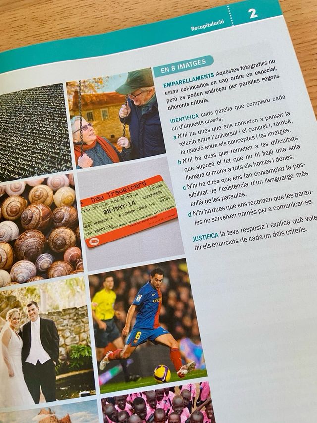 FILOSOFIA 1er Batxillerat. Text - La Galera