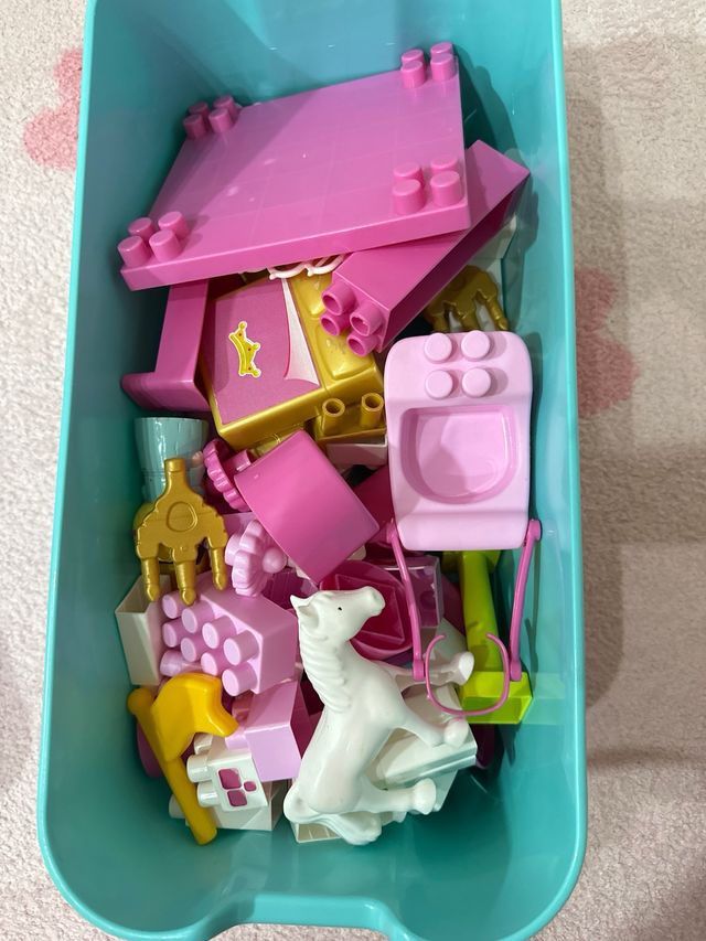 Castillo de bloques Juguetos (71 piezas)