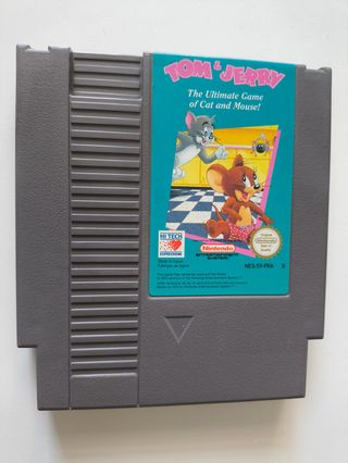 Juego Tom y Jerry Nintendo NES pal