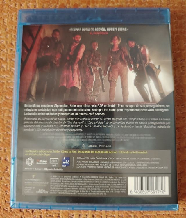 Blu-ray La Guarida - Terror y Acción