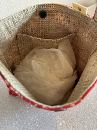 Mini shopper rossa  Mary PoppinsFantasie di Spilli