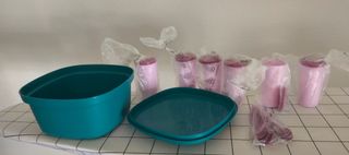 Tupperware Yogurtera Rosa-Verde
