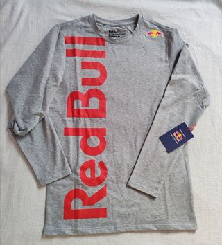 Camiseta Red Bull Gris - TallaS