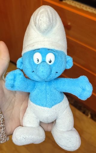 Lotto di 7 Peluche: Tweety, Puffi & altri