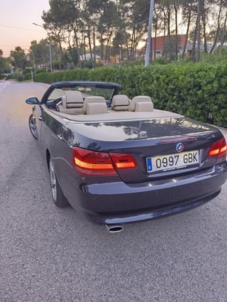 BMW Azul Cabrio e93