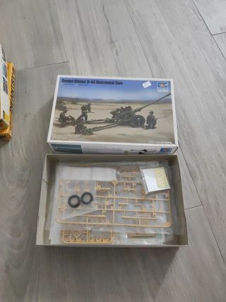Maqueta Cañón D-44 Soviético 1/35