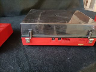 Tocadiscos Portátil a pilas francés años 80